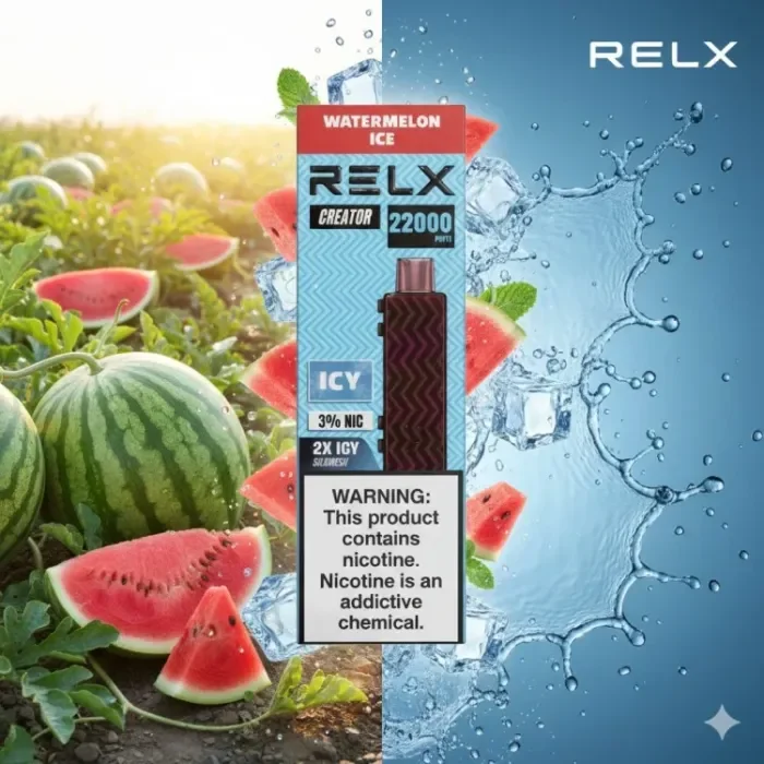 RELX積木Creator 22000口電子煙悅刻一次性拋棄式電子菸